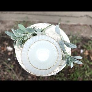 Set of 2 Vintage Fire King milk glass bowls